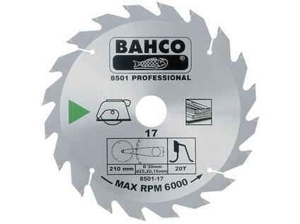 Kotouč pilový s SK plátky 190x30mm, 20 zubů, 290g - BA-8501-15