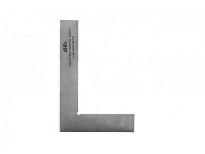 Úhelník přesný, plochý DIN 875, tř. př.0 50x10 (12) mm 750x500 mm KINEX - KI4033-02-075
