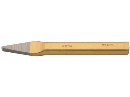 Sekáč křížový L=150mm, hrot 6mm, plochooválný dřík 17x11mm, 175g - BA-3745-150