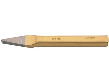 Sekáč křížový L=200mm, hrot 8mm, plochooválný dřík 20x12mm, 285g - BA-3745-200