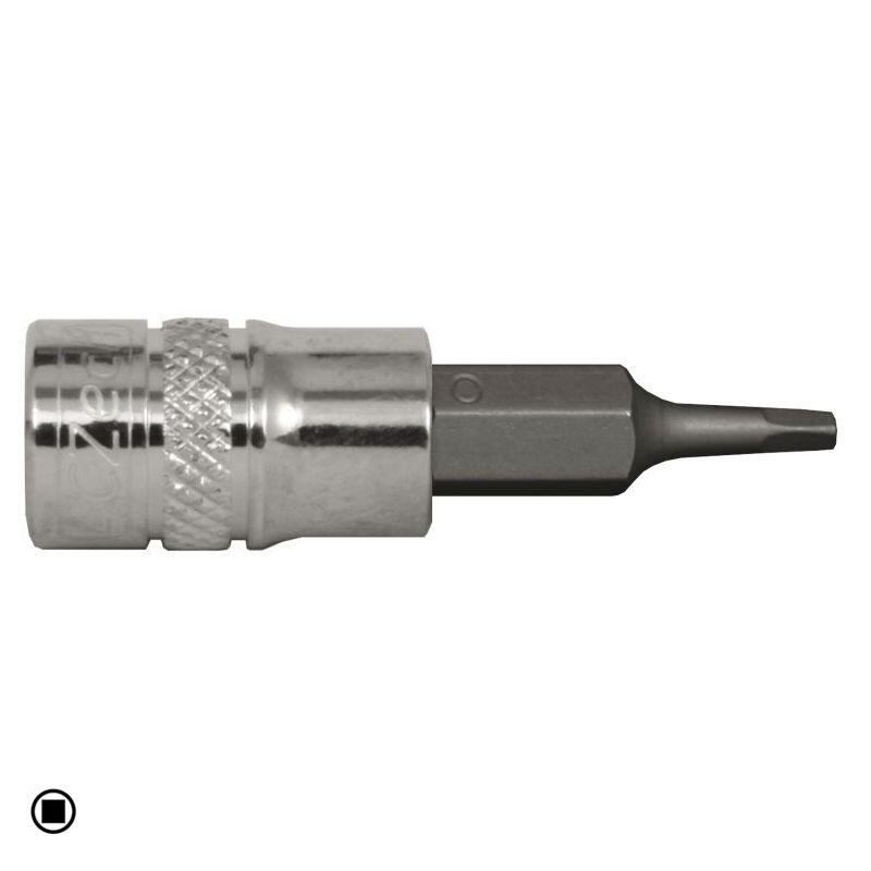 1/4" Zástrčná hlavice čtyřhranná SQ0 - 4CZ-142-13-0