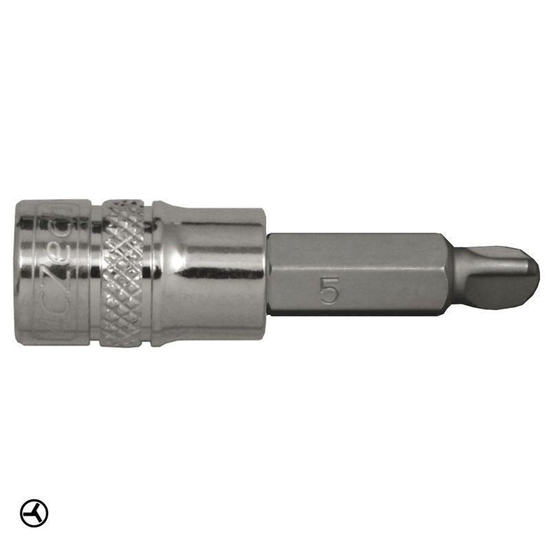 1/4" Zástrčná hlavice tříkřídlová Y5 - 4CZ-142-15-05