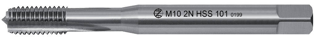 Závitník strojní M2,5x0,45 HSS 2N přímá drážka PN8/1371(DIN371) - 101 - CZZ101-025