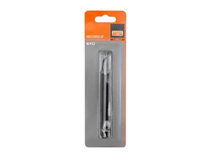 Štandradné skrutkovacie hroty pre skrutky s drážkou Pozidriv, 125 mm - BA-59S/125PZ2-2P