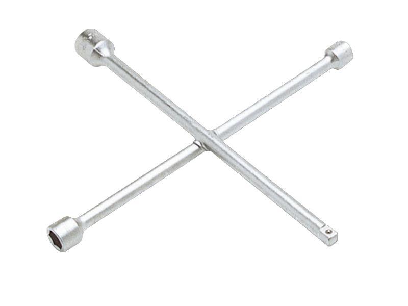 Klíč na kola 4-stranný velký, 24,27,32,38 mm, L=695mm - BA-BWXW4