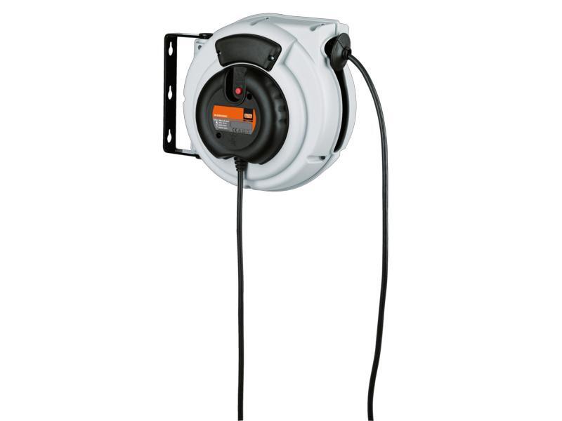 Kabelová cívka 230V, 15m, 3x1.5mm2, bez lampy, koncovky SCHUKO - BA-BLCR230SC