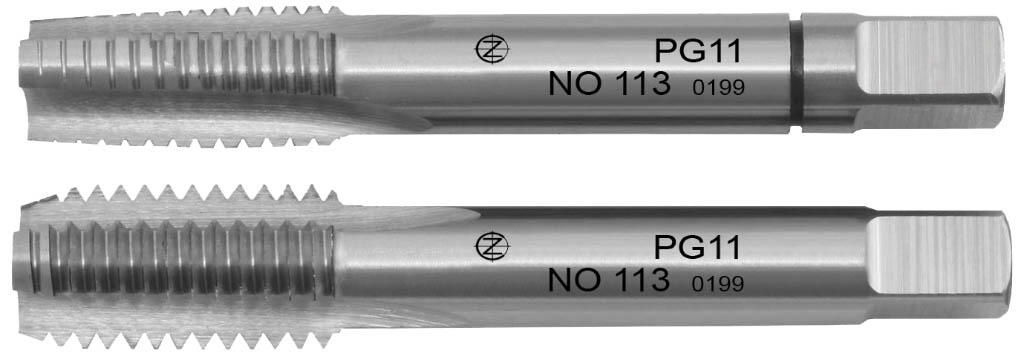 Závitník sadový PG11 18z/1" sada NO PN8/3014 - 113 - CZZ113-110