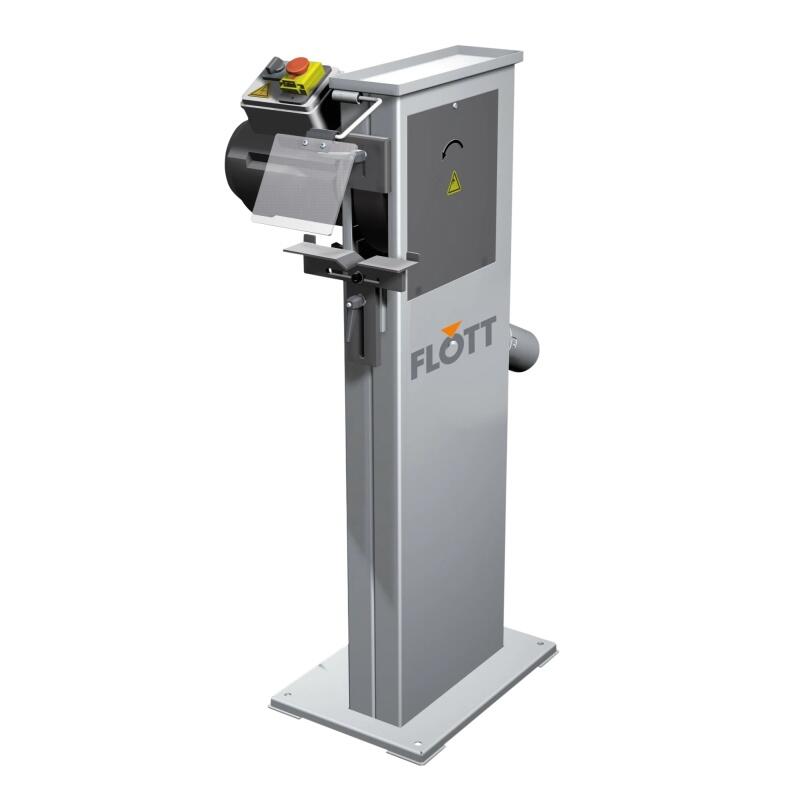 BEM 250 Plus Kartáčový odjehlovací stroj, kotouč 250 mm, 400V, 2.1/1.8kW - FLOTT-373150