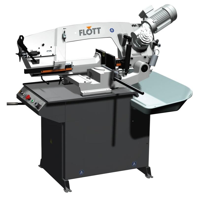 HBS 225 A Pásová pila na kov 1,1/1,5kW rychlost pásu 40/80 m/min - FLOTT-570050