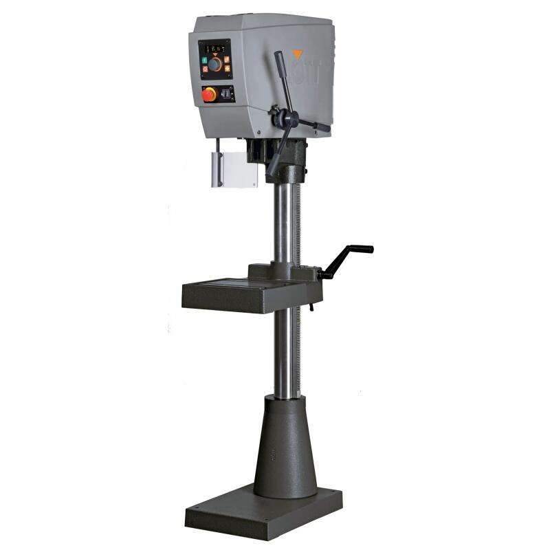 SB 20 Plus Sloupová vrtačka Mk2, 400V, 1,5kW 40-4000 ot./min - FLOTT-220100