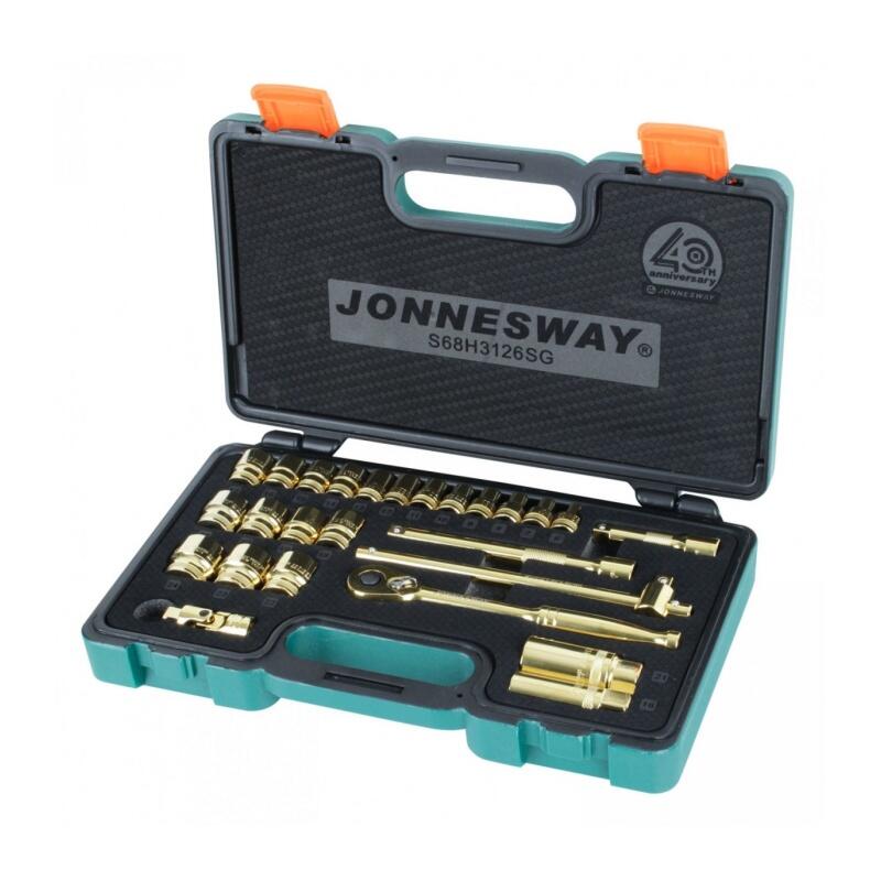 Sada hlavic SuperTech 3/8" 26 dílná (jubilejní) - JW-S68H3126SG