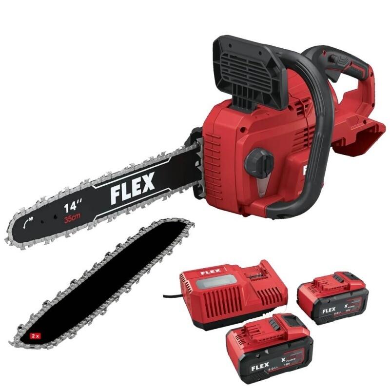Aku zahradní sada GCS 18V Aku-řetězová pila 18 V + pilový řetěz - FX-535186