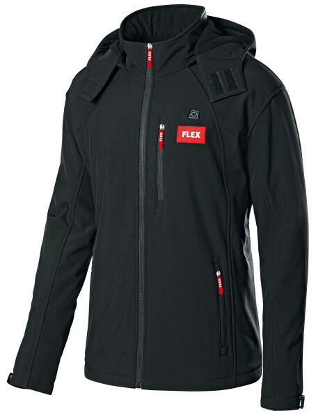 Aku-vyhřívaná bunda TJ 10.8/18.0 XL + PS 10,8/18,0 aku adaptér /FlexPack/ FLEX - FX-423173