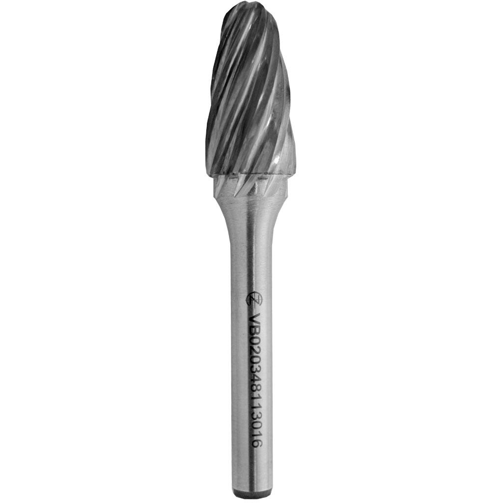 Technická fréza ogivální rádiusová TK F 9,6x19-6x64 / alu sek - VB020348113015