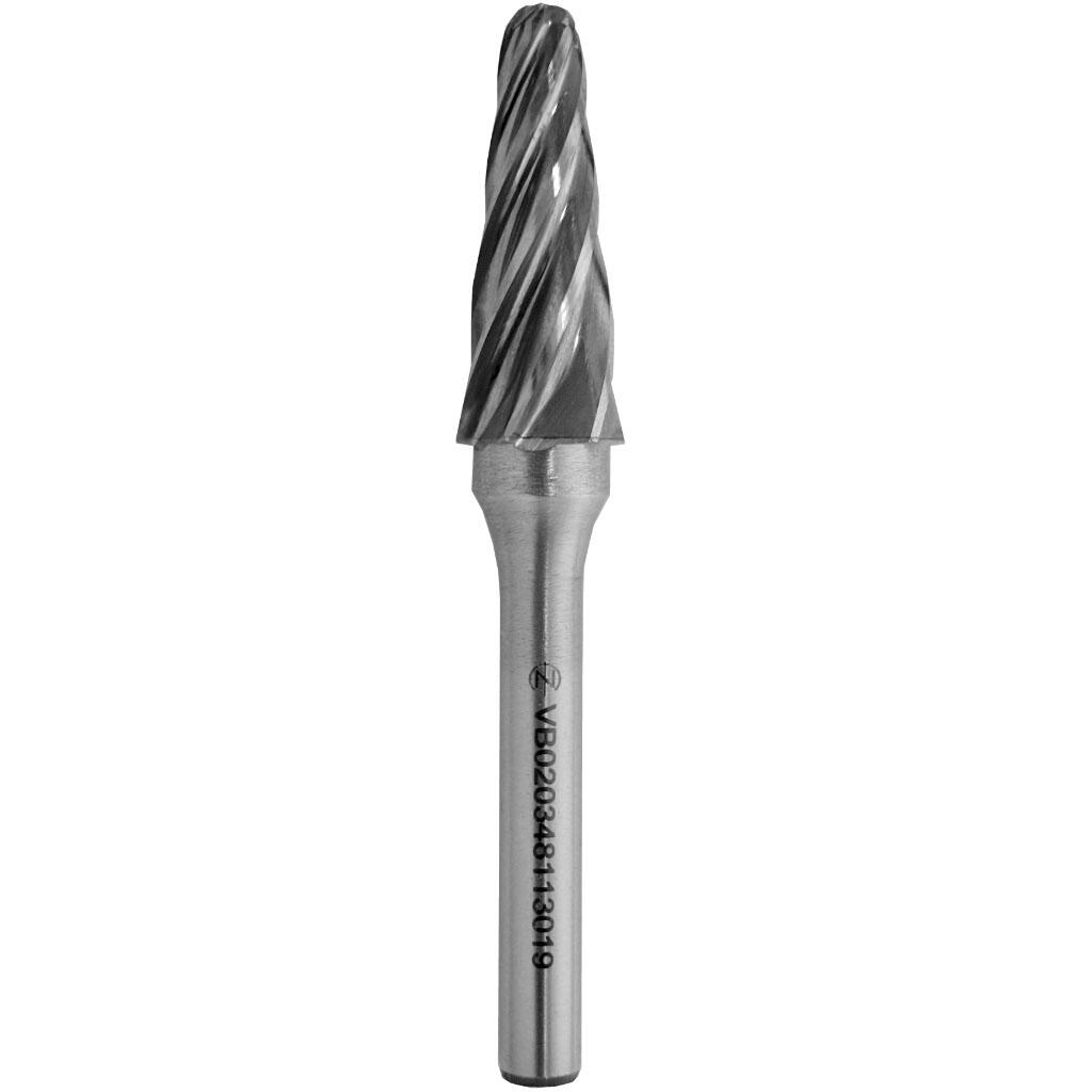 Technická fréza kuželová zaoblená TK L 12,7x32-6x77 / alu sek - VB020348113019