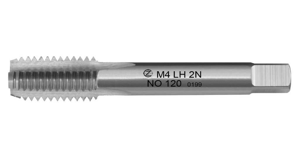 Závitník sadový M4x0,7 III NO LH 2N ČSN 22 3010 - 120 - CZZ120-0403
