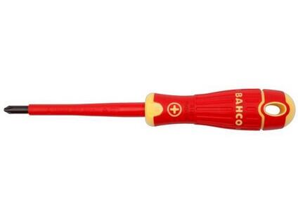 Izolovaný šroubovák combi Phillips. vhodné pro použití v elektrických skříních a rozvodných lištách – 6.0mm/PH2 - BA-SB148.002.100