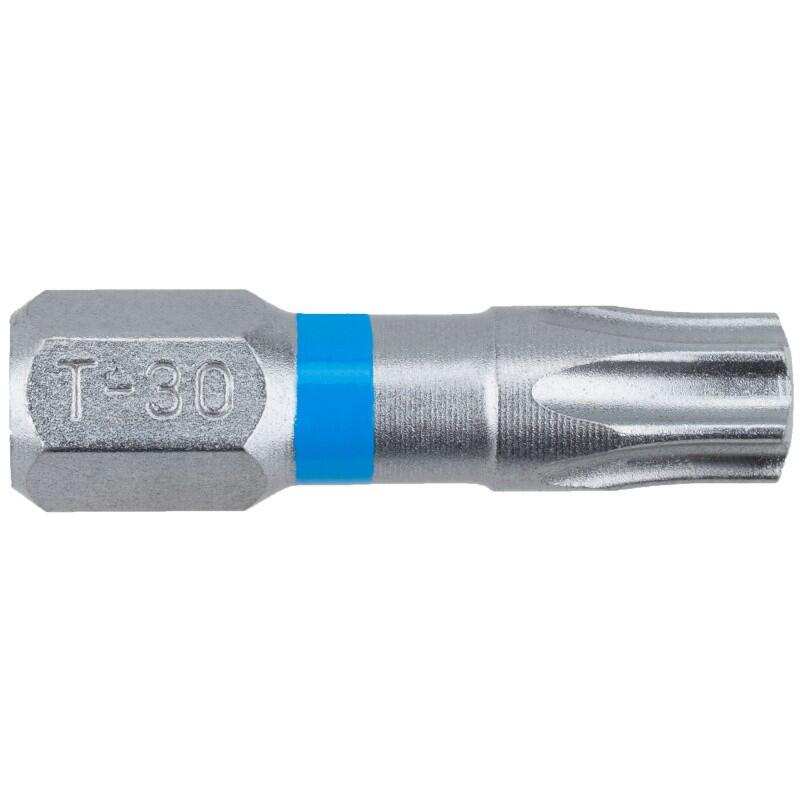 T30-25 BLUETorx: C6.3/25mm, vhodný pro Super Lock Blue, prodejní balení = trhací blister pro volný kusový prodej - 65404467
