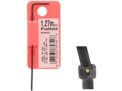 L-klíč ProHold 6HR s kuličkou 1.27mm, na kartě - BD75749