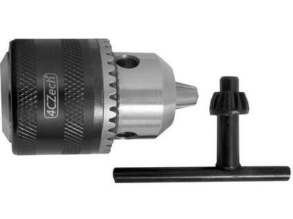 Sklíčidlo vrtačkové zubové s kličkou 1,5-10mm se závitem M14x2 pro úhlové brusky - 4CZ-H10K-M14