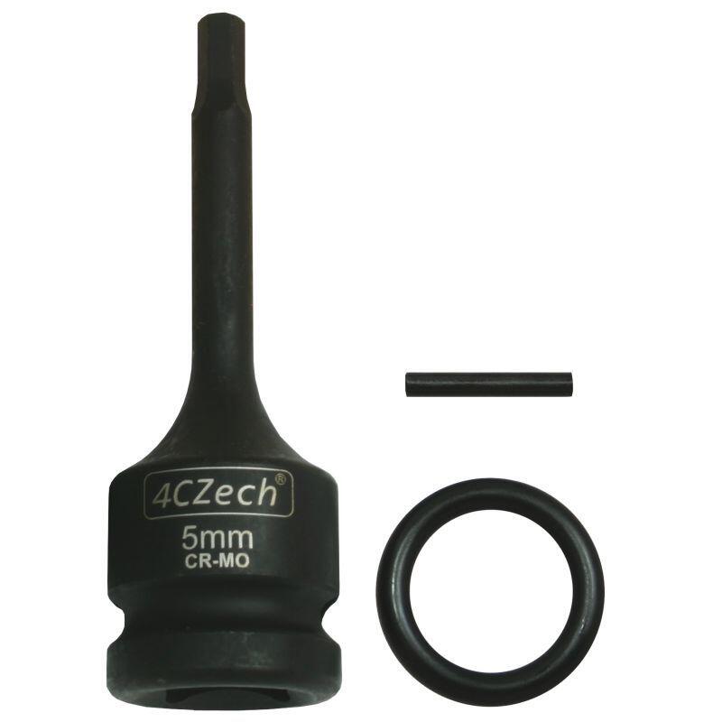1/2" Hlavice průmyslová zástrčná 6HR 7 mm (délka 78 mm)+trn,o-kroužek - 4CZ-P122-02-07