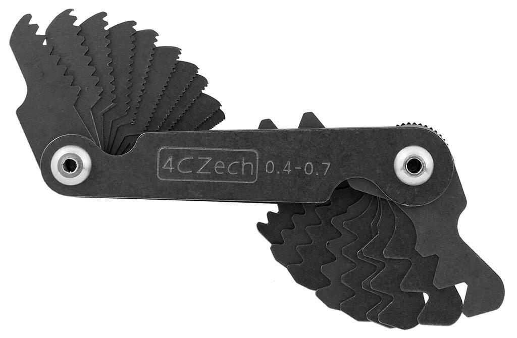 Šablona závitová ČSN 25 4620 počet šablon 20 Metrická (M) - 4CZ-1146