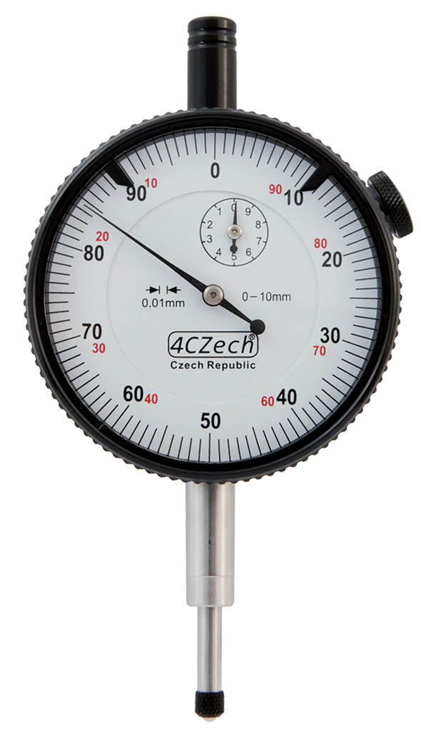 Úchylkoměr číselníkový ČSN EN ISO 46325 (ČSN 25 1811, 25 1816) 0-10 mm 0,01 mm - 4CZ-1155-02-010