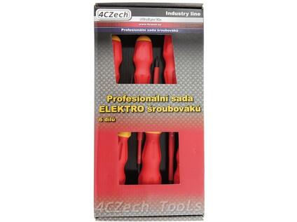 Sada šroubováků 1000V PL,PH 6 dílná ELEKTRO - 4CZ-7556-50