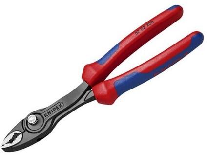 Kleště TwinGrip s posuvným kloubem 200mm Knipex 82 02 200 SB - KN82-02-200-SB