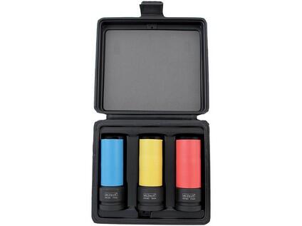 1/2" sada hlavic nástrčných 17,0 + 19,0 + 21,0 mm, na ALU disky kol, délka 85 mm - 4CZ-7290
