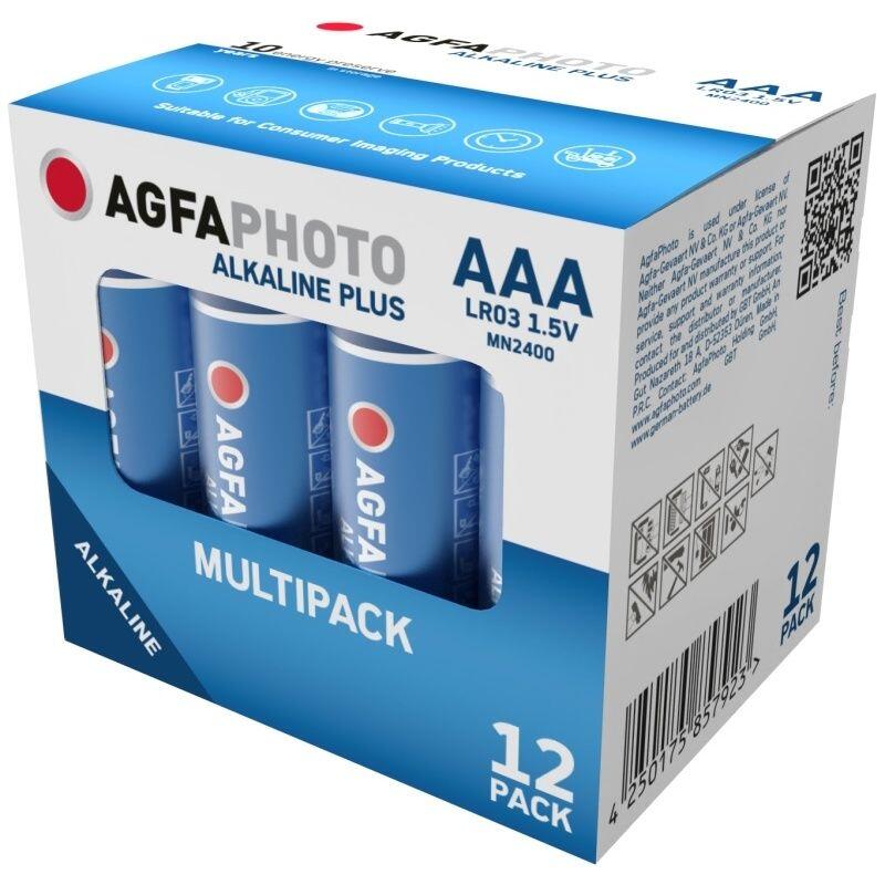 Power Alkalická Baterie Lr03/AAA, 12Ks - AP-LR03-12B