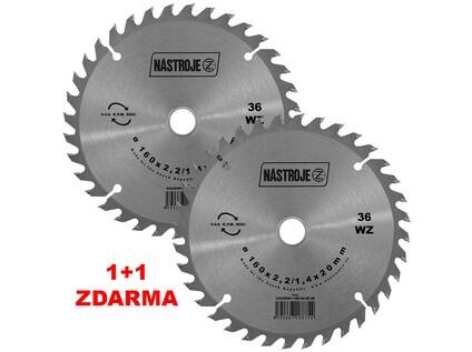 Pilový kotouč SK 160x2,2/1,4x20 5391 36 WZ !!! 2 kusy za cenu 1 kusu !!! - SET-CZ225391-160-22-20-36-I23