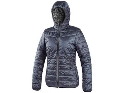Bunda CXS OCEANIA, zimní, dámská, oboustranná, kouřově modro - šedá, vel. 2XL b1/10 - CN-1210-117-735-96