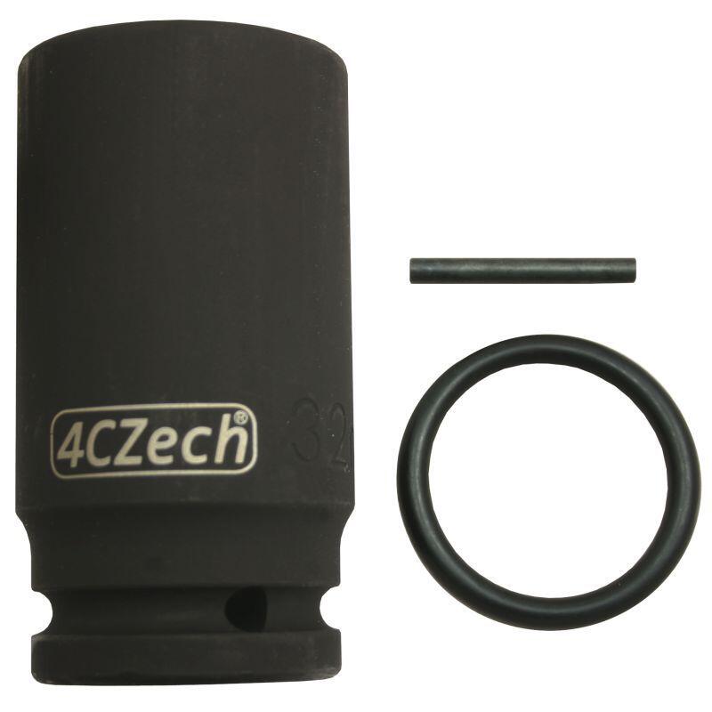3/4" Hlavice průmyslová prodloužená Drive 28 mm CrMo+trn,o-kroužek - 4CZ-P341-06-28