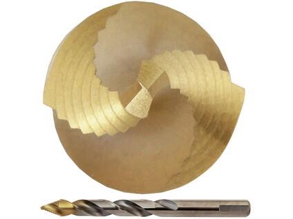 Vrták 04,50 - 80/47 DIN 338RGSHSSCo5TiN Lesklý, typ Gold Step - S338RGSNHSSCO5TIN0450