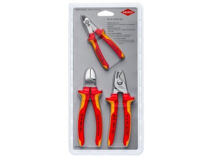Sada kleští Knipex Super-Knips® 00 31 30 BK V02 - KN00-31-30-BK-V02
