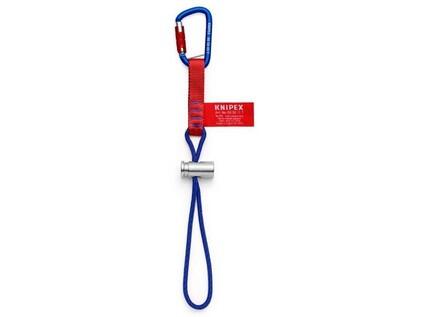 Upevňovací smyčka s karabinou Knipex, 6kg - KN00-50-13-T-BK