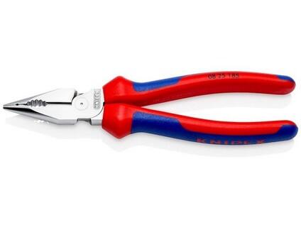Kombinované úzké ploché kleště 185 mm Knipex 08 25 185 SB - KN08-25-185-SB