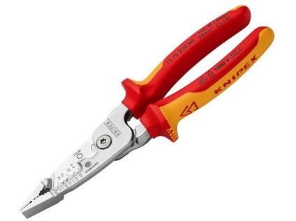Odizolovací kleště 200 mm WireStripper Knipex 13 76 200 ME VDE - KN13-76-200-ME