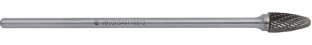 Technická fréza ogivální rádiusová TK F 12x25-6x175 / dvojitý sek - VB020349116512