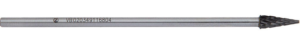 Technická fréza kužel TK M 4x12-3x90 / dvojitý sek - VB020349116804