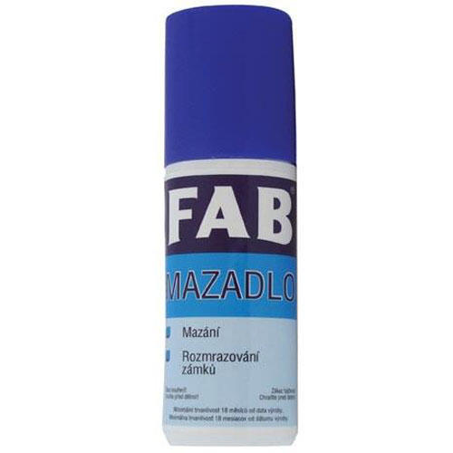 Mazadlo FAB PLUS 125ml, k mazání a rozmrazování zámků b20-S - FB246631000000000