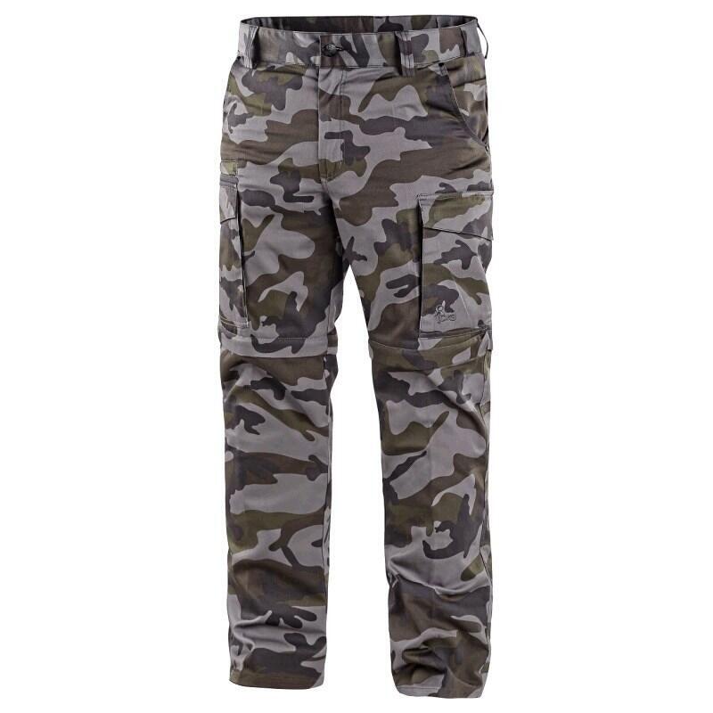Kalhoty CXS CAMO, pánské, maskáčové, s odepínacími nohavicemi, vel. 62 - novinka b1/20 - CN-1490-300-524-62