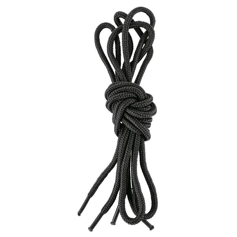Tkaničky do obuvi, kulaté, 150cm, černé b1/1000/5 - CN-2900-111-800-00
