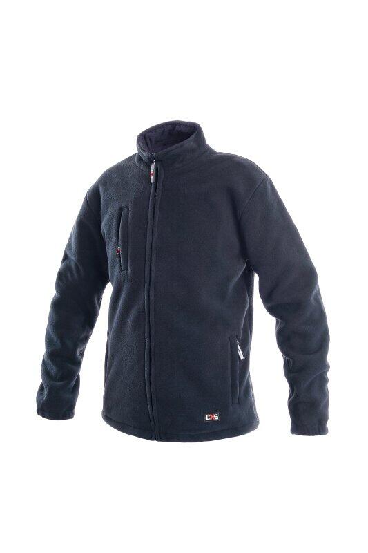 Bunda CXS OTAWA, fleecová, modrá, vel. 5XL b1/10 - CN-1240-001-414-99