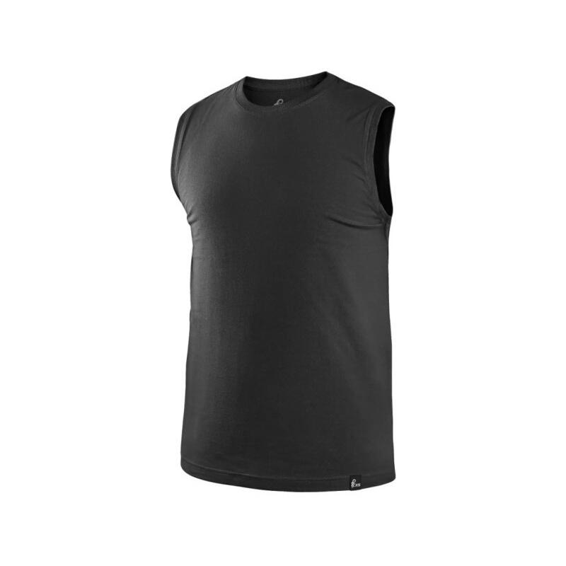 Tričko CXS RICHARD, bez rukávů (tílko), černé, size 4XL b1/60 - CN-1690-073-800-98
