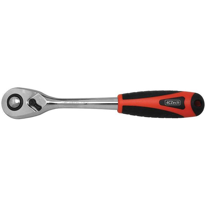 1/2" Ráčna oválná s přepínací páčkou 257 mm, 120 zubů - 4CZ-124-14
