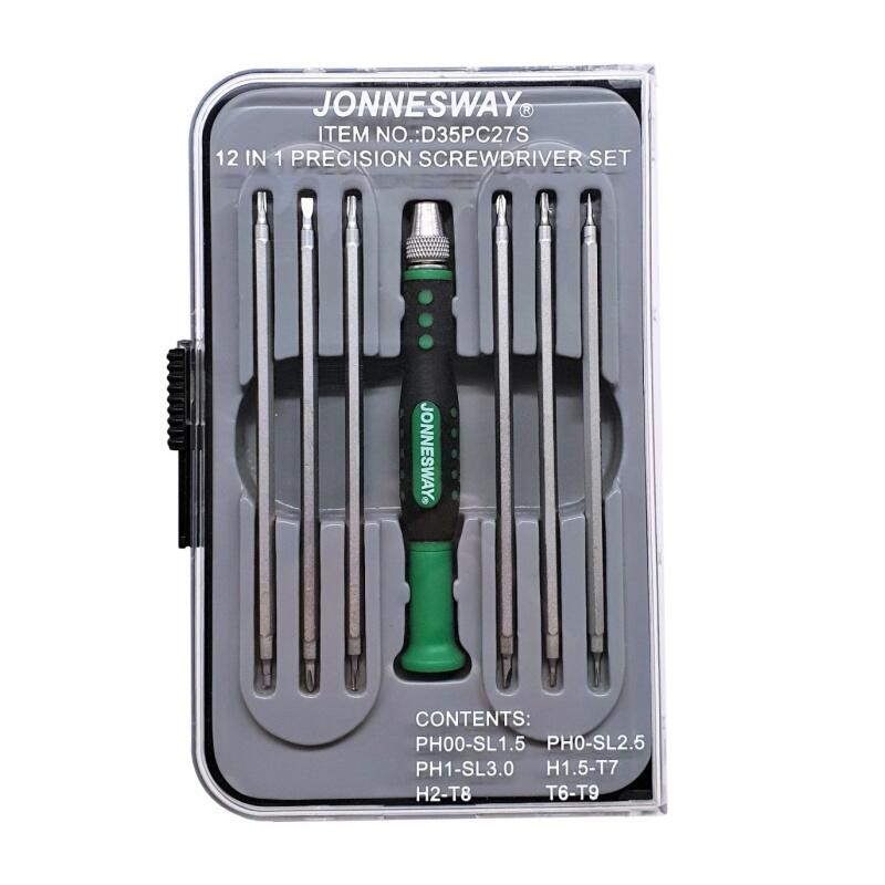 Sada šroubováků na jemnou mechaniku PH+PL+TRX+IMB 7-dílná - JW-D35PC27S