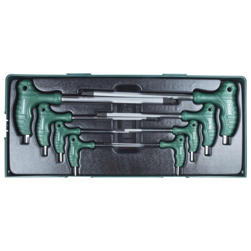 Modul PVC (B) - Sada imbusových klíčů s kuličkou - JW-H10MB08SP