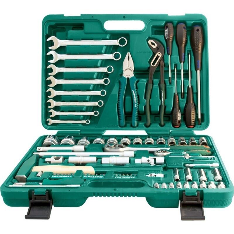 Sada hlavic 1/4", 1/2" 77-dílná - JW-S04H52477S